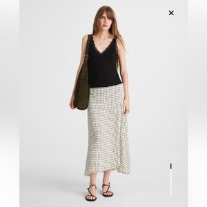Madewell Side-Slit Midi Skirt
